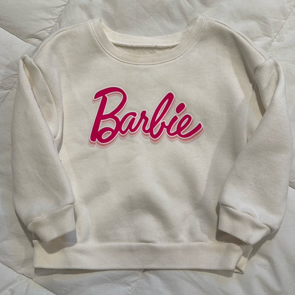 Gap toddler Barbie sweatshirt 3T